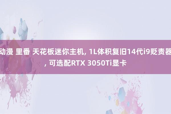 动漫 里番 天花板迷你主机， 1L体积复旧14代i9贬责器， 可选配RTX 3050Ti显卡