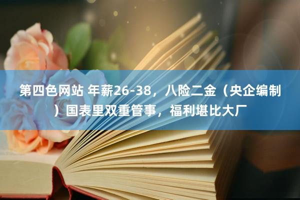 第四色网站 年薪26-38，八险二金（央企编制）国表里双重管事，福利堪比大厂