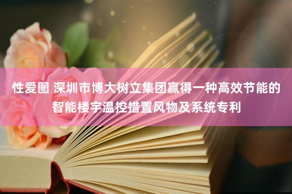 性爱图 深圳市博大树立集团赢得一种高效节能的智能楼宇温控措置风物及系统专利