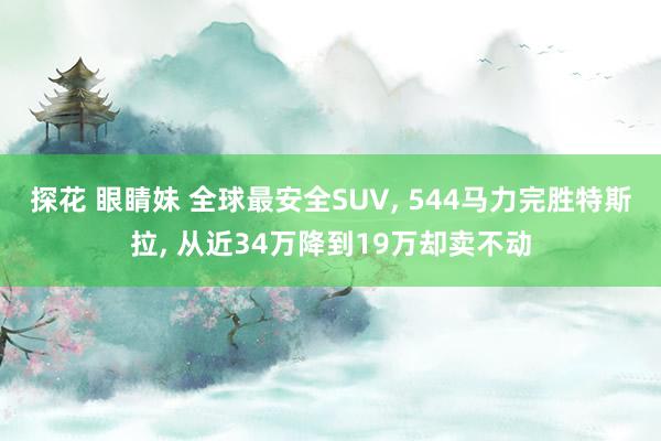 探花 眼睛妹 全球最安全SUV， 544马力完胜特斯拉， 从近34万降到19万却卖不动